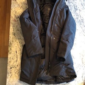 Canada Goose Kinley Cinched-Waist Parka Coat Small
